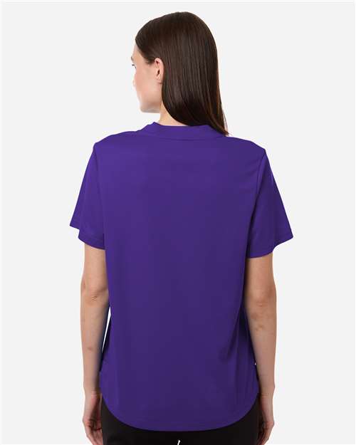 Women's Nova Performance Pique Polo - Campus Purple