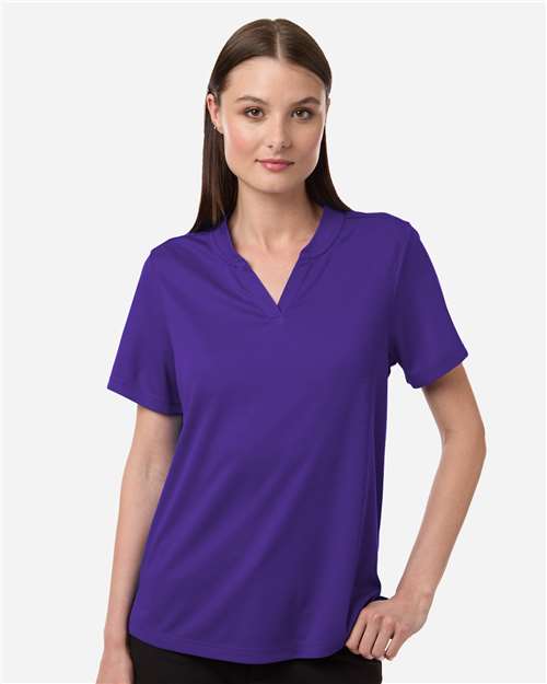 Women's Nova Performance Pique Polo - Campus Purple