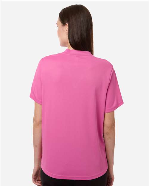 Women's Nova Performance Pique Polo - Charity Pink