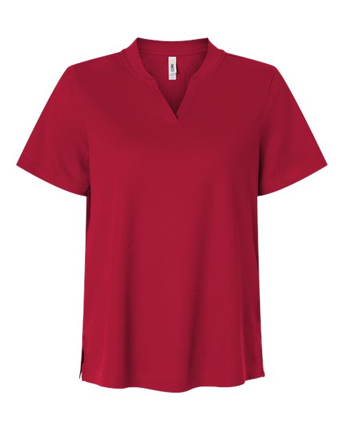Women's Nova Performance Pique Polo - Classic Red