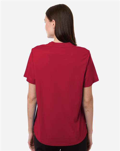 Women's Nova Performance Pique Polo - Classic Red