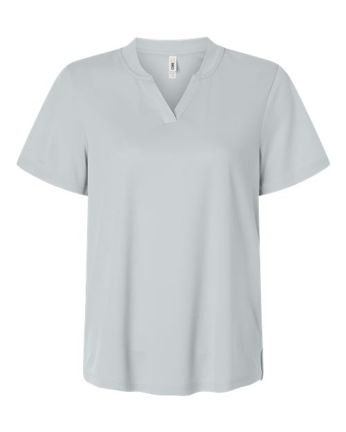 Women's Nova Performance Pique Polo - Platinum