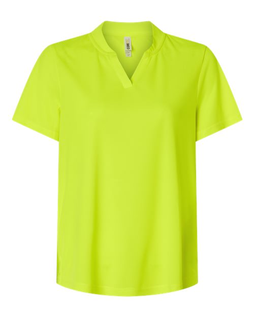 Women's Nova Performance Pique Polo - Safety Yellow