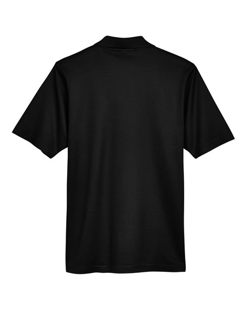 Men's CrownLux Performance® Plaited Polo - Black