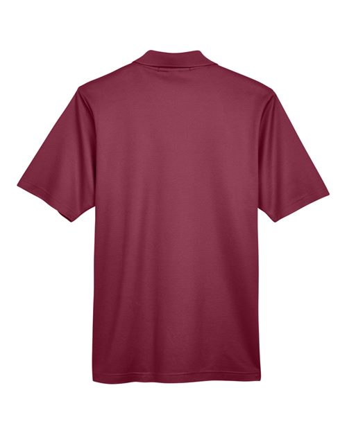 Men's CrownLux Performance® Plaited Polo - Burgundy