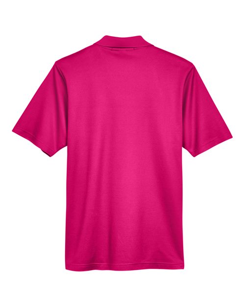 Men's CrownLux Performance® Plaited Polo - Crown Raspberry