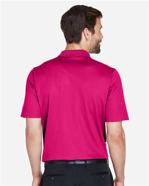Men's CrownLux Performance® Plaited Polo - Crown Raspberry