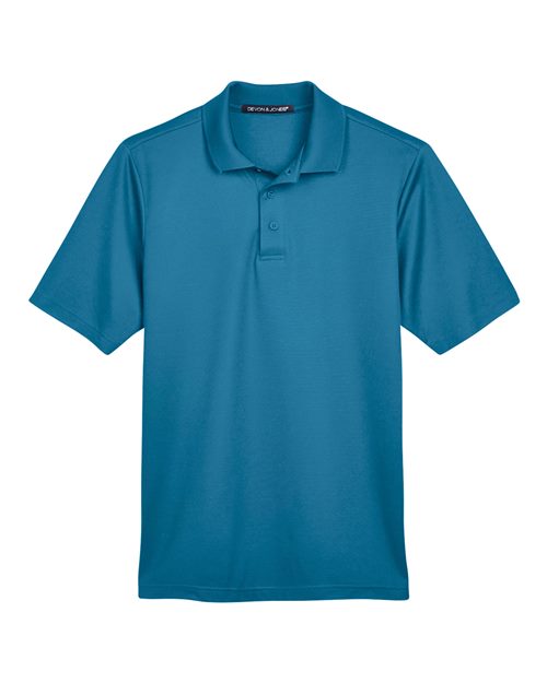 Men's CrownLux Performance® Plaited Polo - Dark Teal