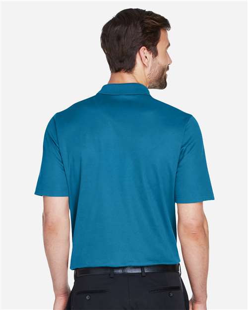 Men's CrownLux Performance® Plaited Polo - Dark Teal