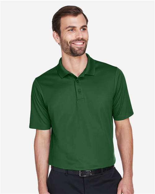 Men's CrownLux Performance® Plaited Polo - Forest