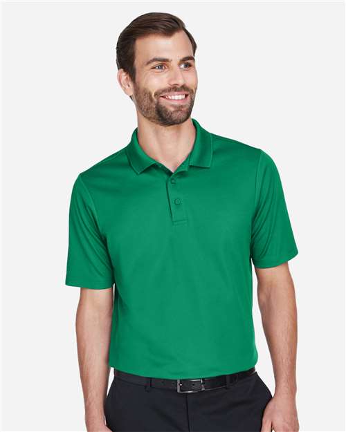 Men's CrownLux Performance® Plaited Polo - Kelly Green