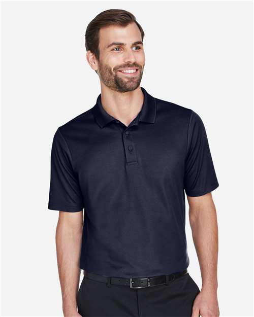 Men's CrownLux Performance® Plaited Polo - Navy