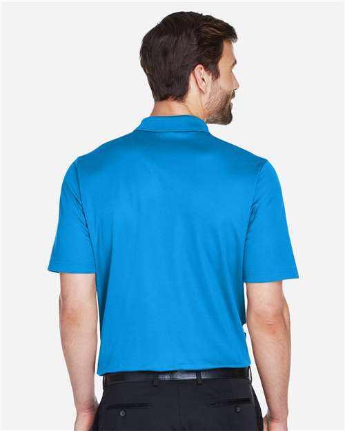 Men's CrownLux Performance® Plaited Polo - Ocean Blue