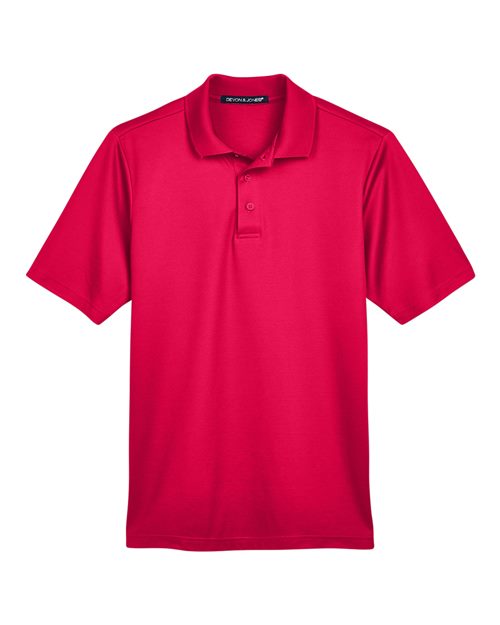 Men's CrownLux Performance® Plaited Polo - Red