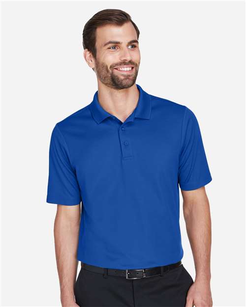 Men's CrownLux Performance® Plaited Polo - True Royal