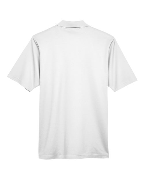 Men's CrownLux Performance® Plaited Polo - White