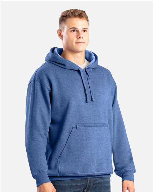 Men's Heritage Zip Pocket Hooded Sweatshirt - Dusted Navy
