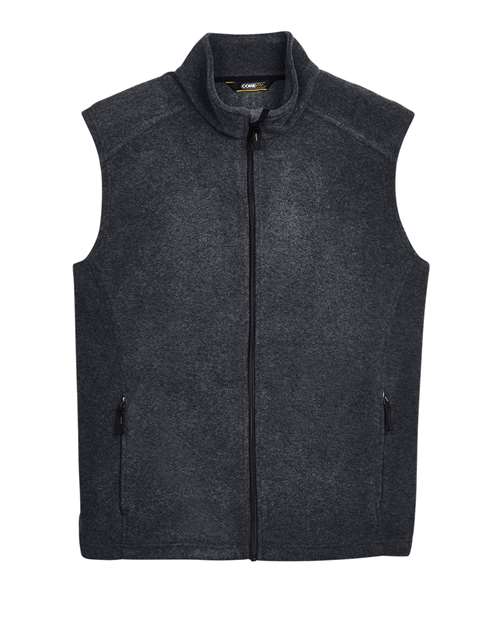 Men's Journey Fleece Vest - Heather Charcoal