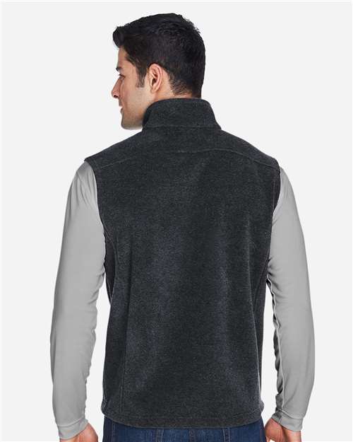 Men's Journey Fleece Vest - Heather Charcoal