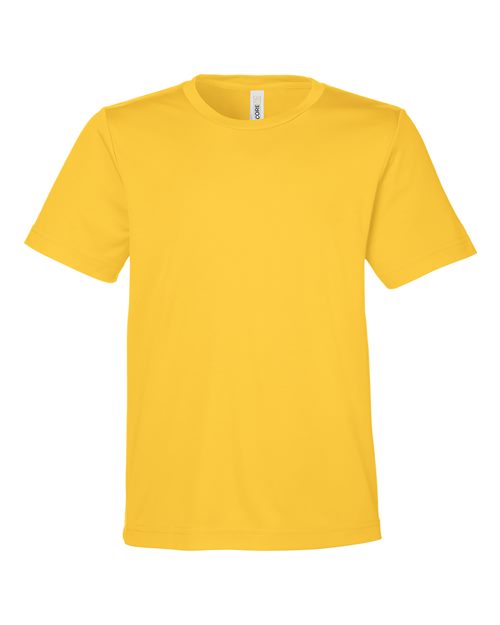 Youth Capital Performance T-Shirt - Campus Gold