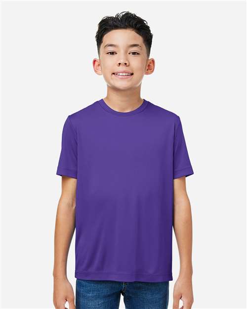 Youth Capital Performance T-Shirt - Campus Purple