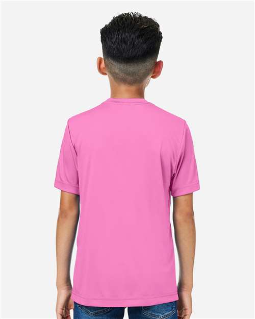 Youth Capital Performance T-Shirt - Charity Pink