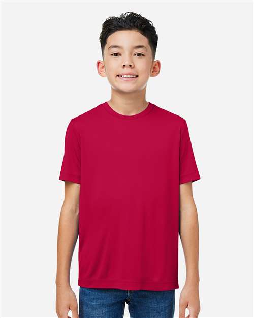 Youth Capital Performance T-Shirt - Classic Red