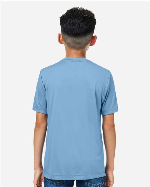 Youth Capital Performance T-Shirt - Columbia Blue