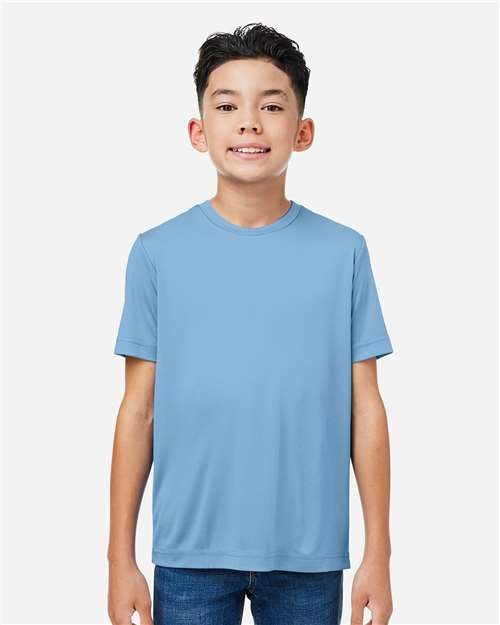Youth Capital Performance T-Shirt - Columbia Blue