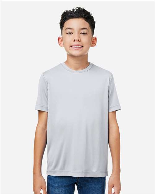 Youth Capital Performance T-Shirt - Platinum