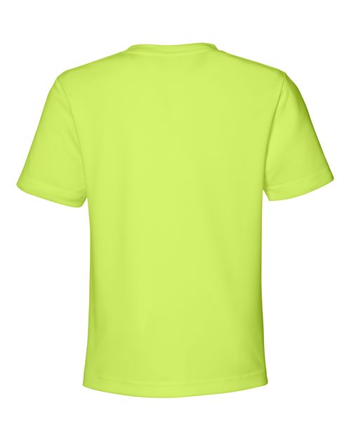 Youth Capital Performance T-Shirt - Safety Yellow