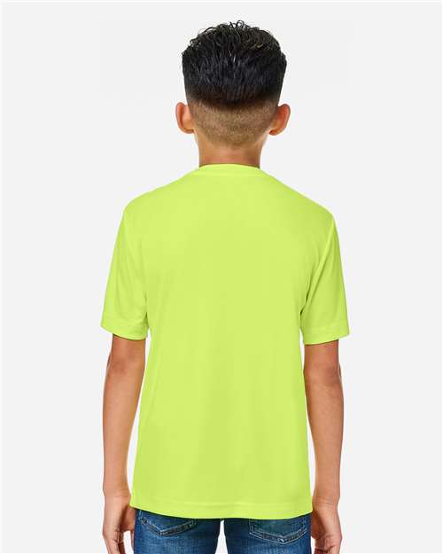 Youth Capital Performance T-Shirt - Safety Yellow