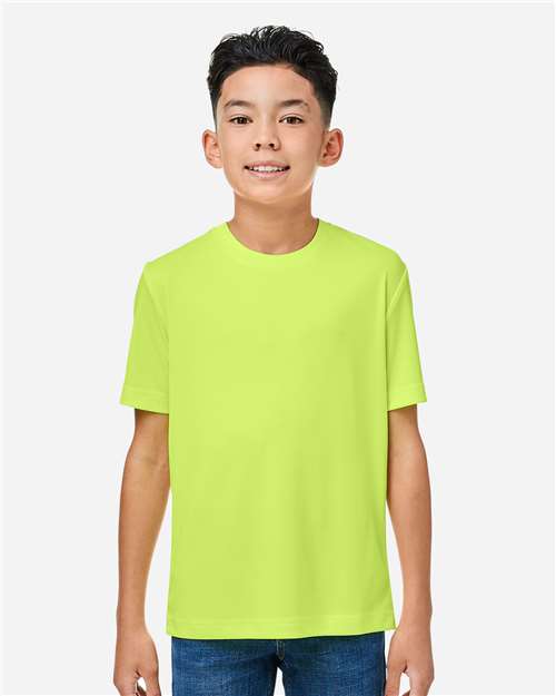 Youth Capital Performance T-Shirt - Safety Yellow