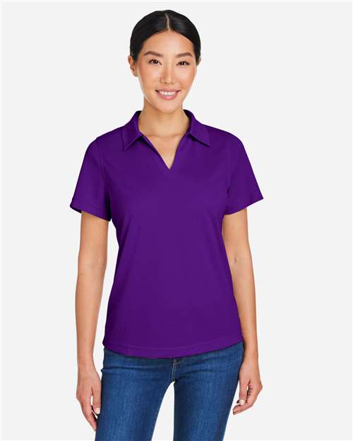 Women's Market Snag Protect Mesh Polo - Campus Purple