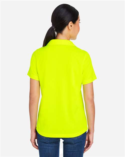 Women's Market Snag Protect Mesh Polo - Safety Yellow