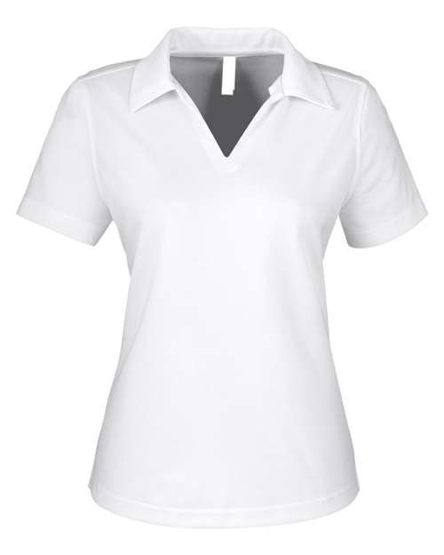Women's Market Snag Protect Mesh Polo - White