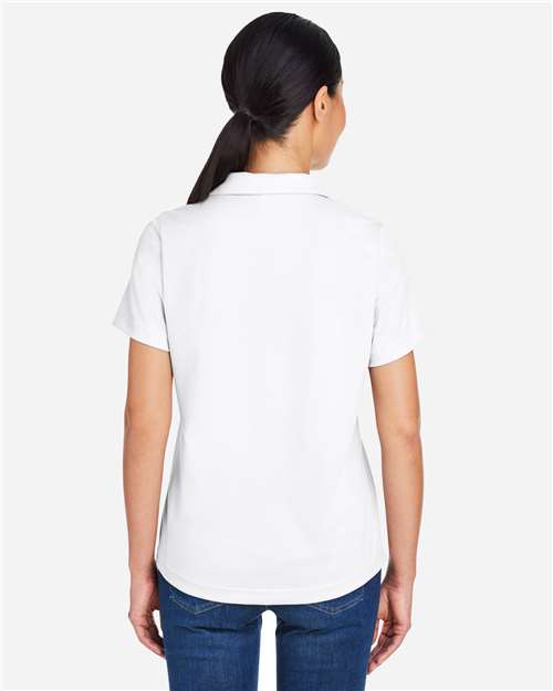 Women's Market Snag Protect Mesh Polo - White