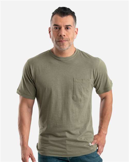Men's Lightweight Performance Pocket T-Shirt - Lichen