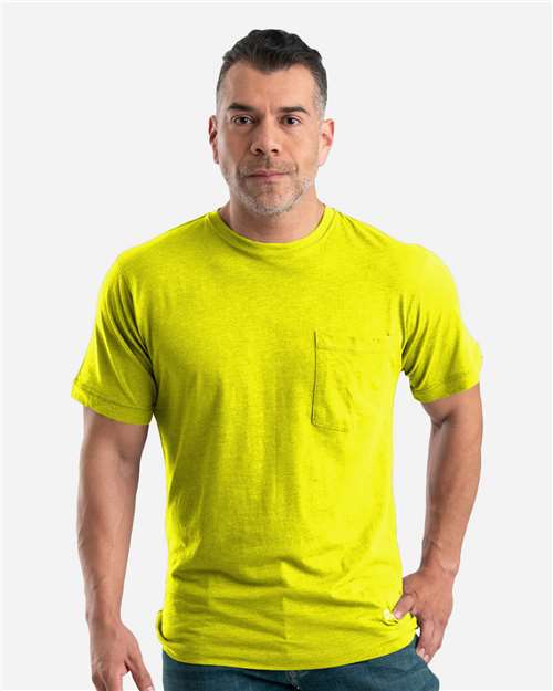Men's Lightweight Performance Pocket T-Shirt - Yellow