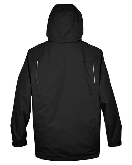 Men's Region 3-in-1 Jacket with Fleece Liner - Black