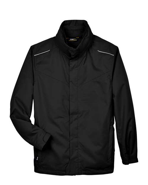 Men's Region 3-in-1 Jacket with Fleece Liner - Black