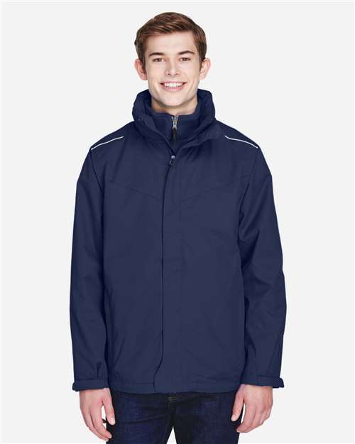 Men's Region 3-in-1 Jacket with Fleece Liner - Classic Navy
