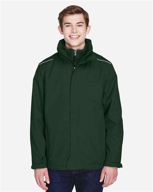 Men's Region 3-in-1 Jacket with Fleece Liner - Forest