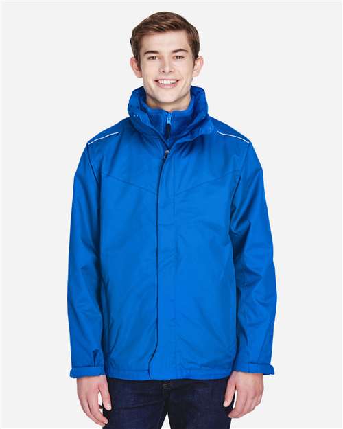 Men's Region 3-in-1 Jacket with Fleece Liner - True Royal