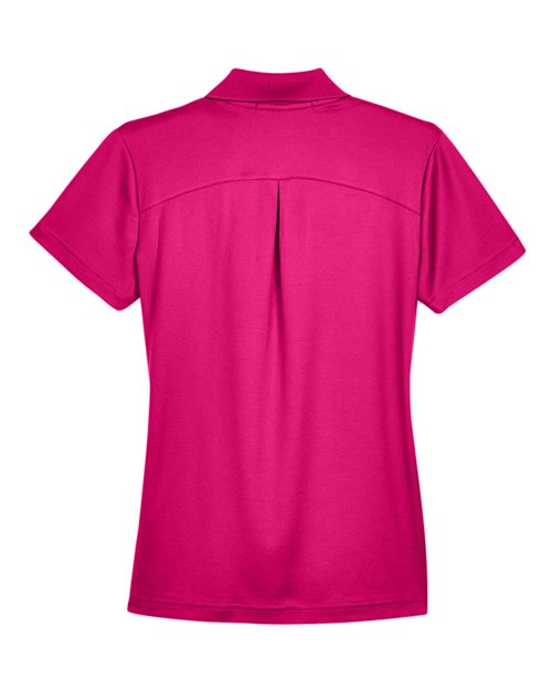 Women's CrownLux Performance® Plaited Polo - Crown Raspberry