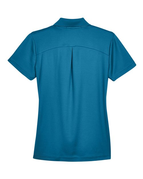 Women's CrownLux Performance® Plaited Polo - Dark Teal