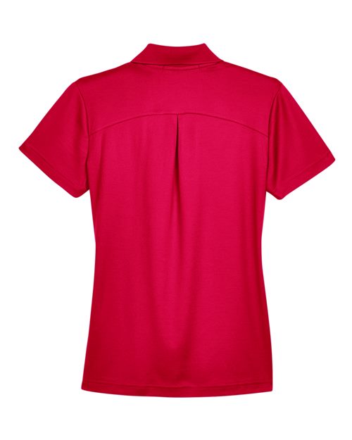 Women's CrownLux Performance® Plaited Polo - Red