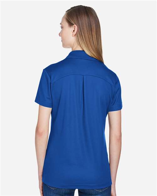 Women's CrownLux Performance® Plaited Polo - True Royal
