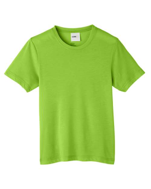 Youth Fusion ChromaSoft™ Performance T-Shirt - Acid Green