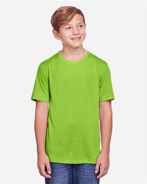 Youth Fusion ChromaSoft™ Performance T-Shirt - Acid Green